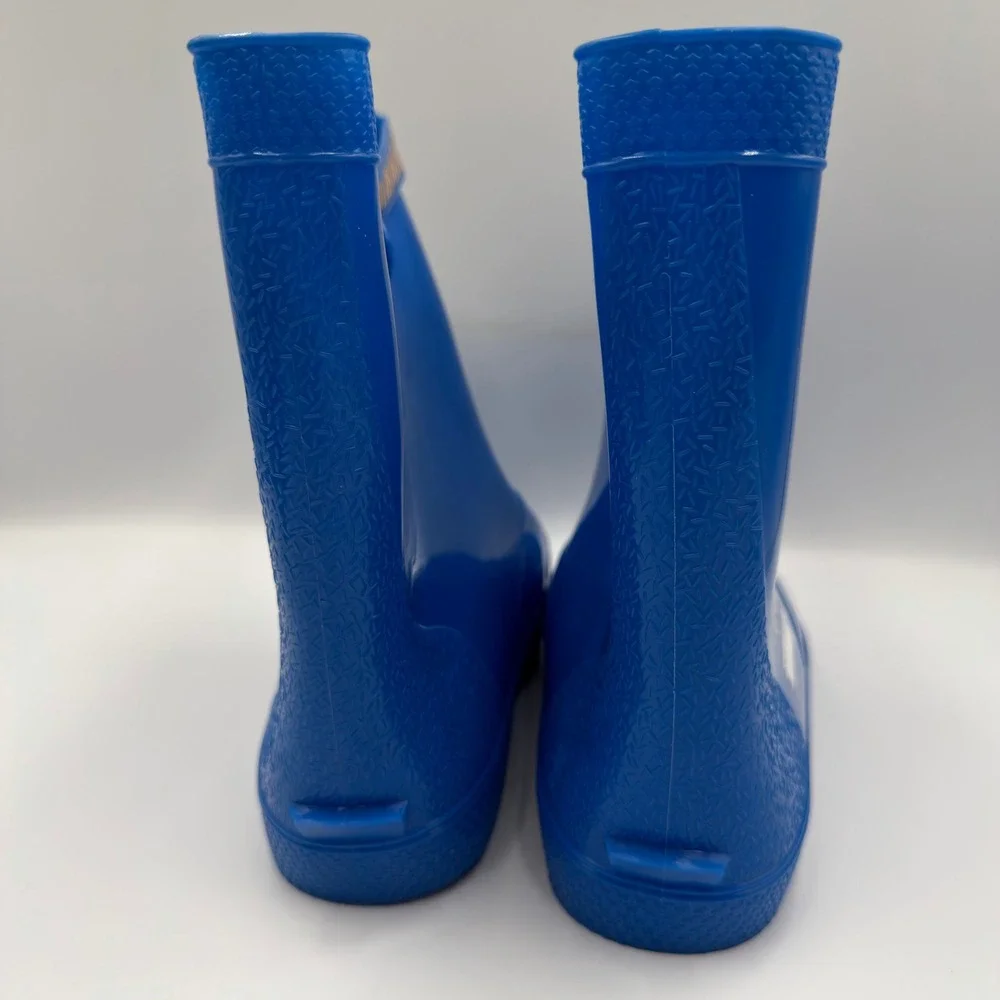 Vintage 1987 McKids McDonalds Grimace Rain Boots Blue Sears Box Size 13-1 58911
